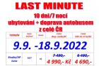 LAST MINUTE – Chorvatsko – Drvenik – 9.9. – 1.9.2022 za  4 990 Kč !!!