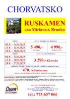 Chorvatsko – Ruskamen – září 2025