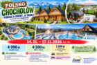 Polsko – Chocholow – Termální lázně v termínu 14.11. – 17.11.2026 včetně polopenze za super cenu 4 990,-Kč/osoba