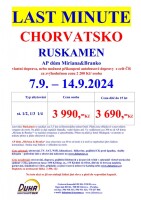7.9. – 14.9.2024  Chorvatsko – Ruskamen