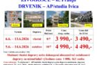 Chorvatsko 5.6. – 14.6.2026  Podgora, Drvenik, Živogošče