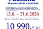 FIRST MINUTE CHORVATSKO – PODGORA 12.6.-21.6.2026