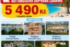 26.6. – 5.7.2026 poslední volné místa – Chorvatsko – Tučepi, Podgora, Drvenik, Gradac
